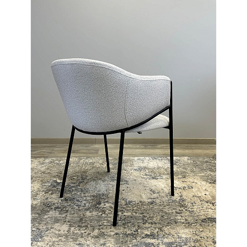 Стул Kenner 308SD черный/серебристый B06