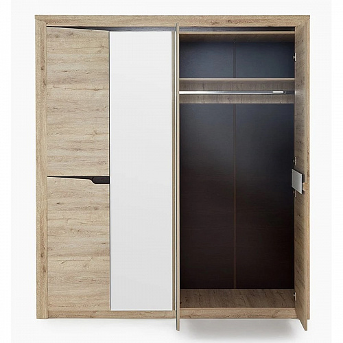 Шкаф четырехдверный Соренто Дуб бонифаций