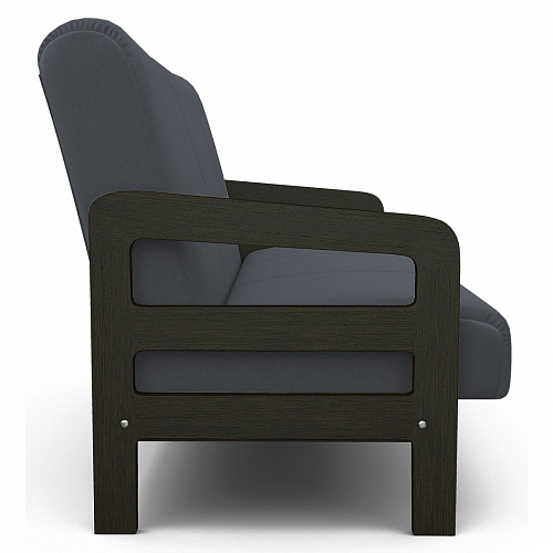 Диван Вега-34 CATANIA STEEL/Венге