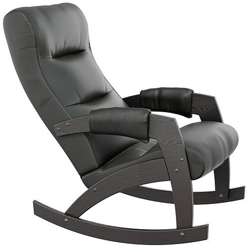 Кресло-качалка Элит венге шпон/Eva 6