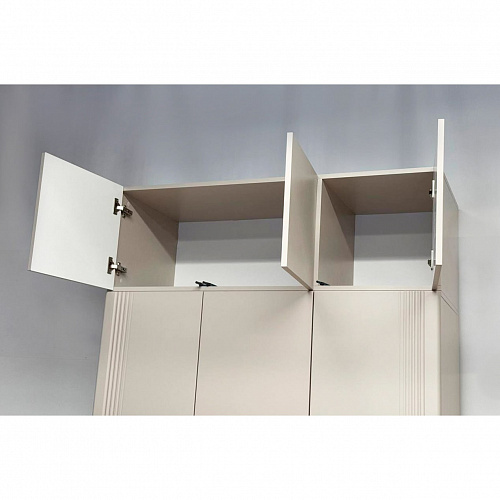 Антресоль трехдверная Катрин 117.01 кашемир/фрапучино матовый