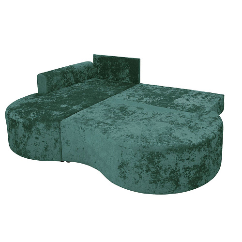Угловой диван Каир (правый) PLUSH DUSTY GREEN
