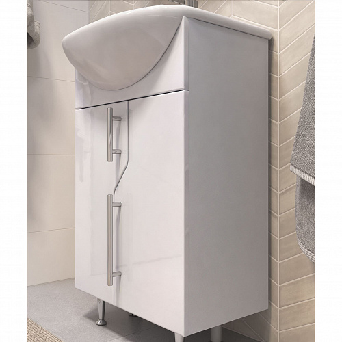 Тумба под раковину Turin 500-2-0 с умывальником