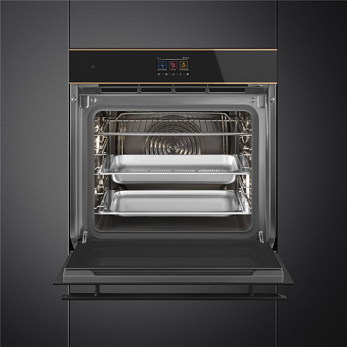 Встраиваемая электрическая духовка SMEG SO6604S4PNR