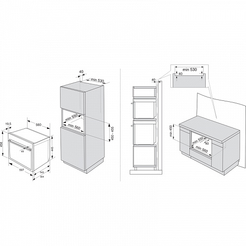 Встраиваемый духовой шкаф ASKO OCM64SSH
