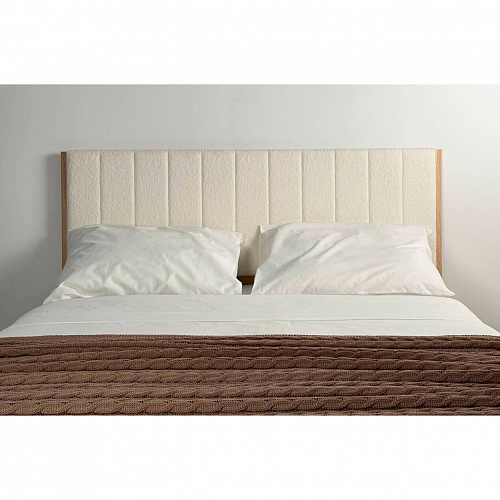 Кровать с подъемным механизмом Юлия 160х200 дуб сонома/белый(плюш)