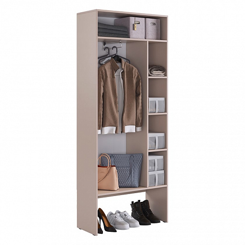 Шкаф двухдверный L800 Баско кашемир