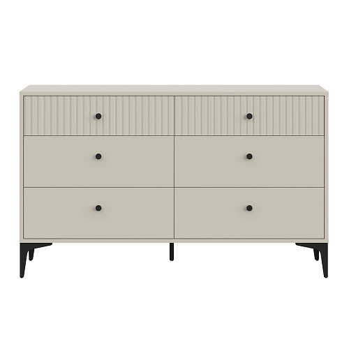 Комод НК MOON 6-ящиков КМ-3.1 Кашемир