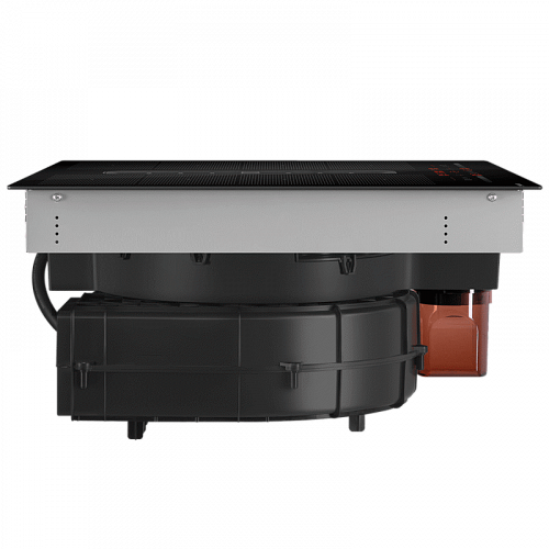 Встраиваемая индукционная панель с интегрированной вытяжкой MAUNFELD MIHC604SF2BK