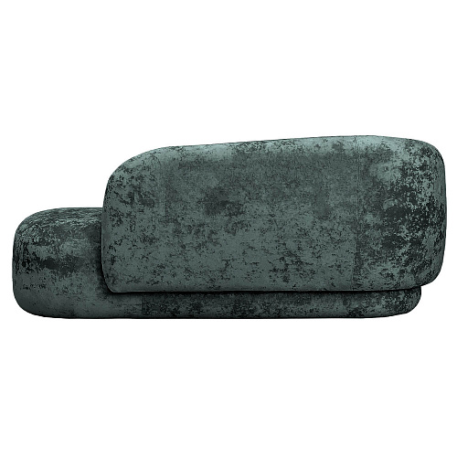 Софа Саваж PLUSH DUSTY GREEN левая