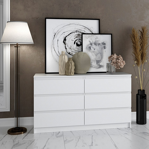 Комод Мори 1206 Белый