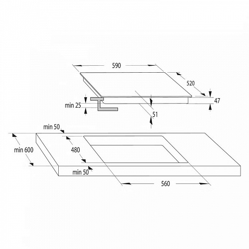Варочная панель Gorenje ECT642BCSCE Варочная панель Gorenje ECT642BCSCE