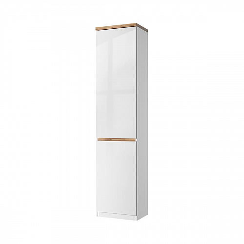 Шкаф TAURUS 1D Белый/Дуб вотан