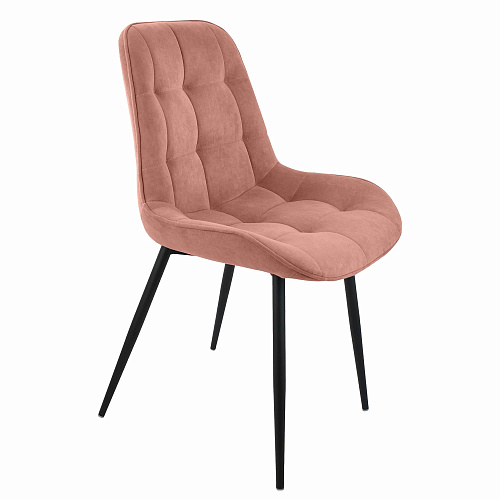 Стул Флоренция Эрго черный муар/Катания Корал