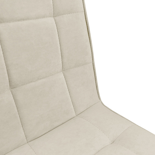 Стул Рица Лофт черный муар/Катания Айвори