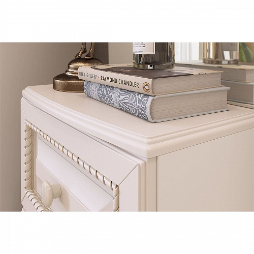 Спальный гарнитур Белла К2 белый/джелато софт