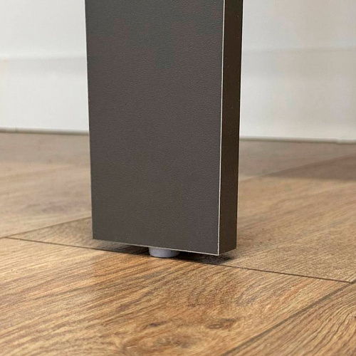 Стол обеденный раздвижной Цезарь дуб крафт золотой/графит