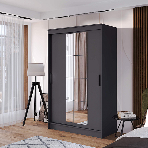 Шкаф-купе ЭЛЕГАНТ 7 Графит