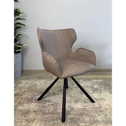 Стул Kenner 311SD черный/капучино B04