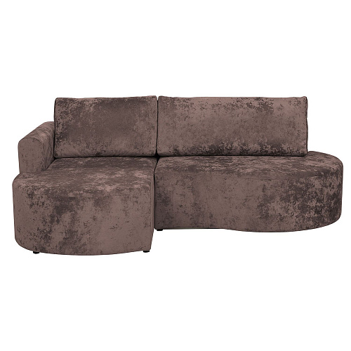 Угловой диван Каир (правый) PLUSH CHOCOLATE
