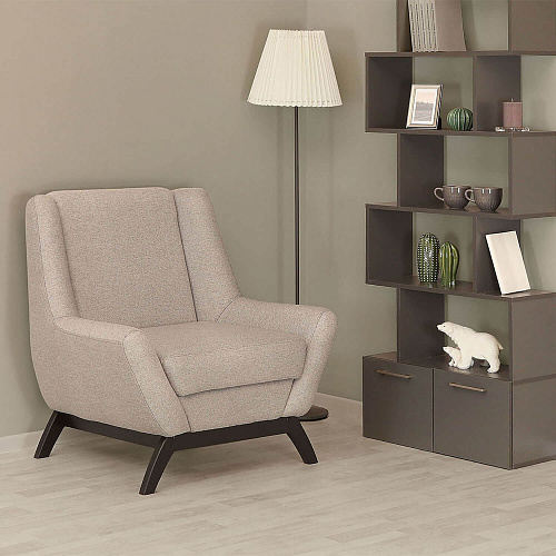 Кресло отдыха Комфорт-10 BRAVO WHITE/Венге