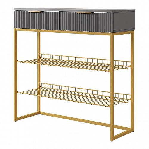 Обувница Классная 1 графит/золото