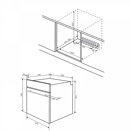 Духовой шкаф Kuppersberg HO 606 Black
