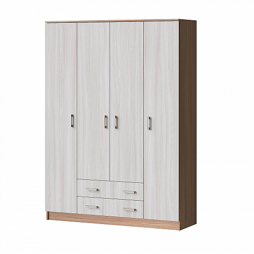 Шкаф Квадро без зеркала Ясень шимо