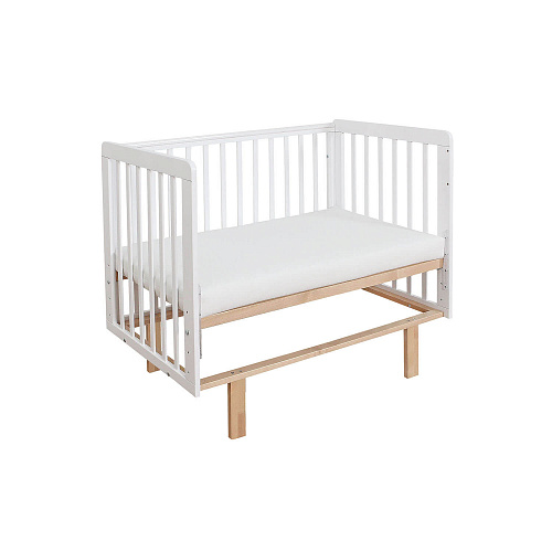 Кровать детская Соня КМ.014.01-032 Снег (Лак)