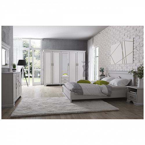 Кровать 180 TIFFANY Вудлайн кремовый