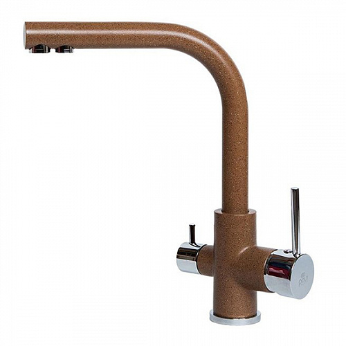 Смеситель для кухни высокий в цвет мойки Paulmark Ho213011