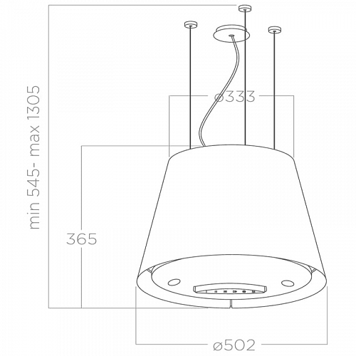 Вытяжки ELICA EASY UX IX/F/50-PRF0120354A