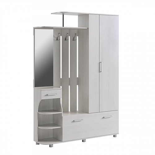 Прихожая Барселона-2 белый рамух