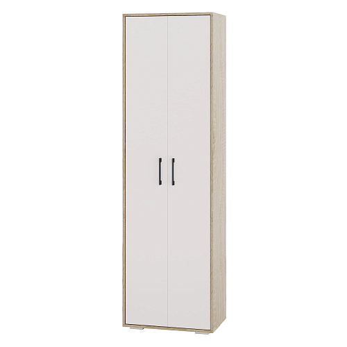 Шкаф Канзас Дуб сонома/Белый