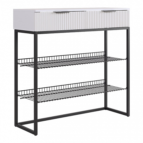 Прихожая К2 дуб крафт золотой/белое дерево