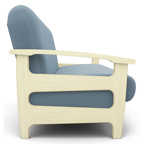 Диван Омега CATANIA DUSTY BLUE/Бесцветный