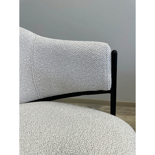 Стул Kenner 308SD черный/серебристый B06