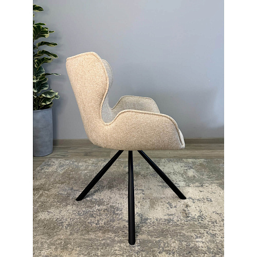 Стул Kenner 311SD черный/бежевый B01