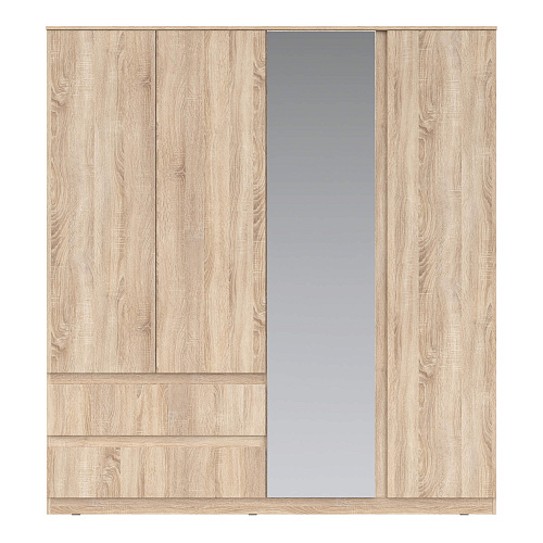 Шкаф НК STERN ШКЯ-4 с зеркалом Дуб сонома