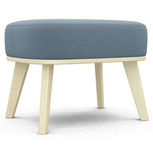 Банкетка Комфорт-5 CATANIA DUSTY BLUE/Бесцветный