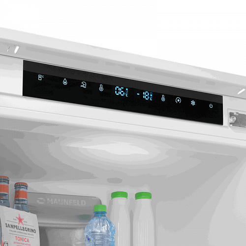 Встраиваемый холодильник MAUNFELD MBF19354NFWGR LUX Inverter