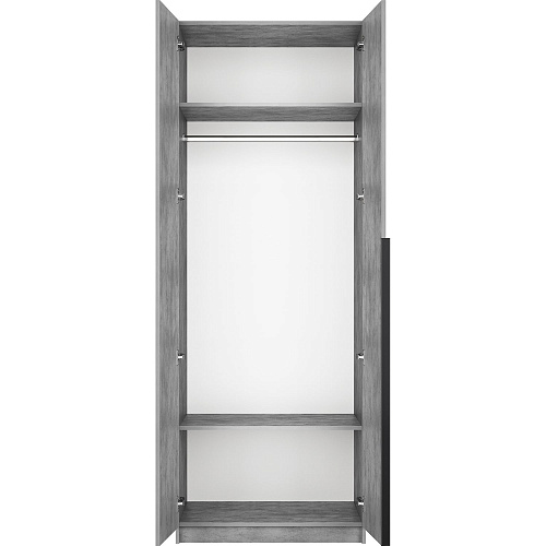 Шкаф Локер 800 распашной Бетон