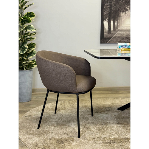 Стул Kenner 313SD черный/какао E33