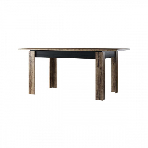 Стол обеденный раздвижной JAGGER Дуб монастырский/Черный