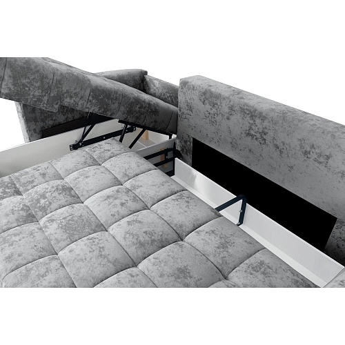 Угловой диван Бремен Тиффани серый