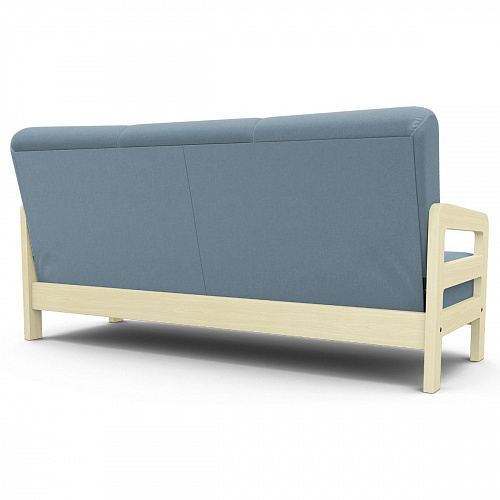 Диван Вега-34 CATANIA DUSTY BLUE/Бесцветный