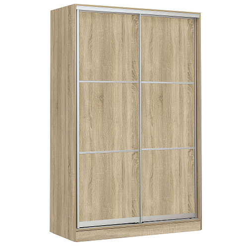 Шкаф-купе 2-х дверный 1540х590 ВАРИАНТ 3 Дуб сонома