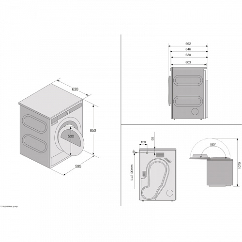 Сушильная машина ASKO T108HBW