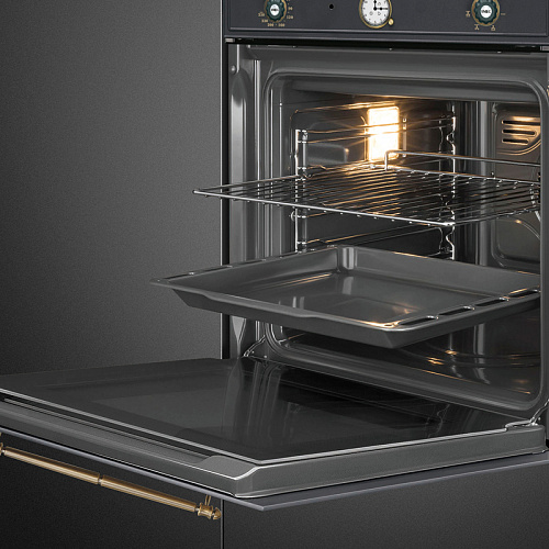 Встраиваемый духовой шкаф SMEG SFP67C1TAO