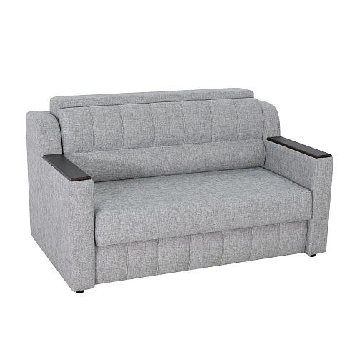 Диван Лондон 2, велюр серый